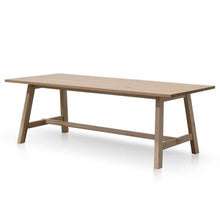 Load image into Gallery viewer, Seabreeze Oak Dining Table 2.2m - Boho Bliss
