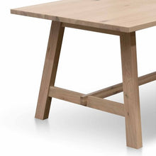 Load image into Gallery viewer, Seabreeze Oak Dining Table 2.2m - Boho Bliss