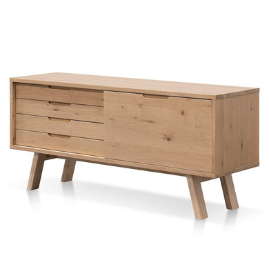 Seabreeze Oak Sideboard 1.6m - Washed Natural - Boho Bliss