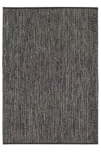 Load image into Gallery viewer, Seasons Stripe Rug 240x240 Round - Charcoal - Boho Bliss