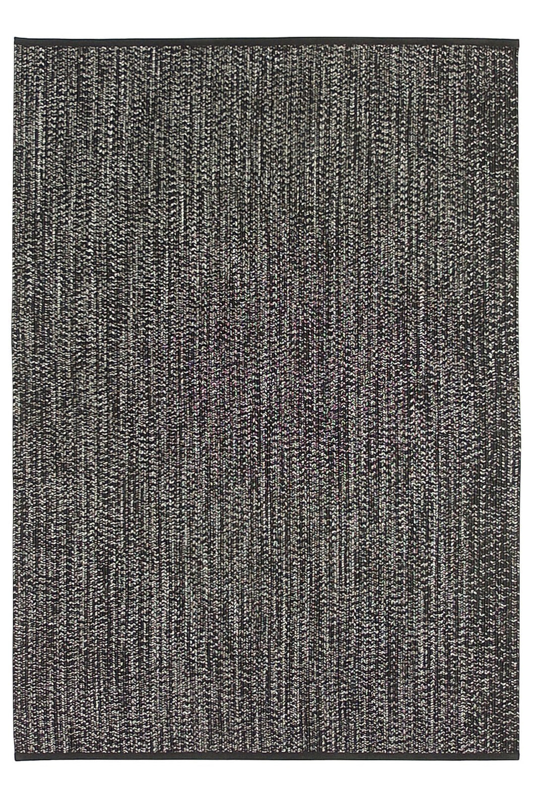 Seasons Stripe Rug 240x240 Round - Charcoal - Boho Bliss