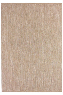 Seasons Stripe Rug 240x240 Round - Natural Beige - Boho Bliss