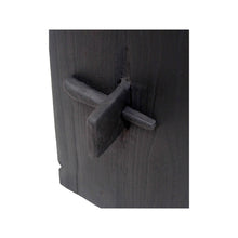 Load image into Gallery viewer, Semillon Kitchen Island Stool - Burnt Charcoal - Boho Bliss