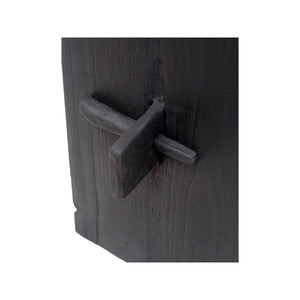 Semillon Kitchen Island Stool - Burnt Charcoal - Boho Bliss