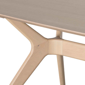 Senna 1.85m Dining Table - Pale Oak - Boho Bliss