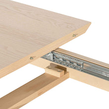 Load image into Gallery viewer, Senna Extendable Dining Table - Pale Oak - Boho Bliss