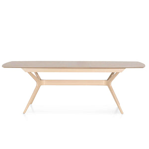 Senna Extendable Dining Table - Pale Oak - Boho Bliss