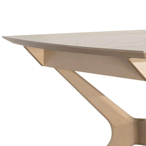 Senna Extendable Dining Table - Pale Oak - Boho Bliss