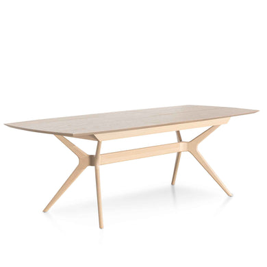 Senna Extendable Dining Table - Pale Oak - Boho Bliss