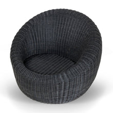 Load image into Gallery viewer, Sereno Outdoor Lounge Chair - Full Black - Boho Bliss