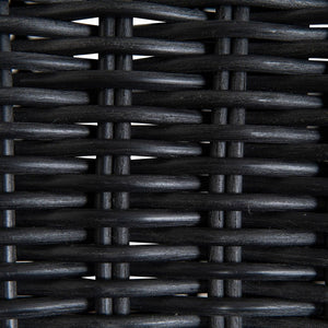 Sereno Outdoor Lounge Chair - Full Black - Boho Bliss