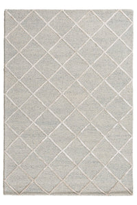 Shimmer Diamonds Rug 160x230 - Grey - Boho Bliss