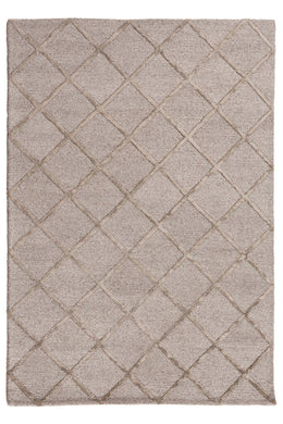 Shimmer Diamonds Rug 160x230 - Taupe - Boho Bliss