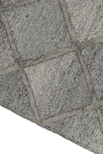Load image into Gallery viewer, Shimmer Diamonds Rug 200x300 - Charcoal - Boho Bliss