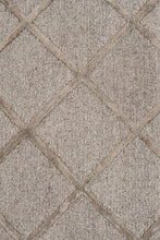 Load image into Gallery viewer, Shimmer Diamonds Rug 300x400 - Taupe - Boho Bliss
