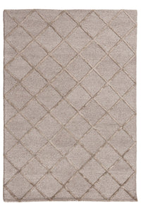 Shimmer Diamonds Rug 300x400 - Taupe - Boho Bliss