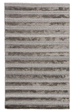 Load image into Gallery viewer, Shimmer Lines Rug 160x230 - Charcoal - Boho Bliss