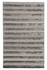 Shimmer Lines Rug 160x230 - Charcoal - Boho Bliss