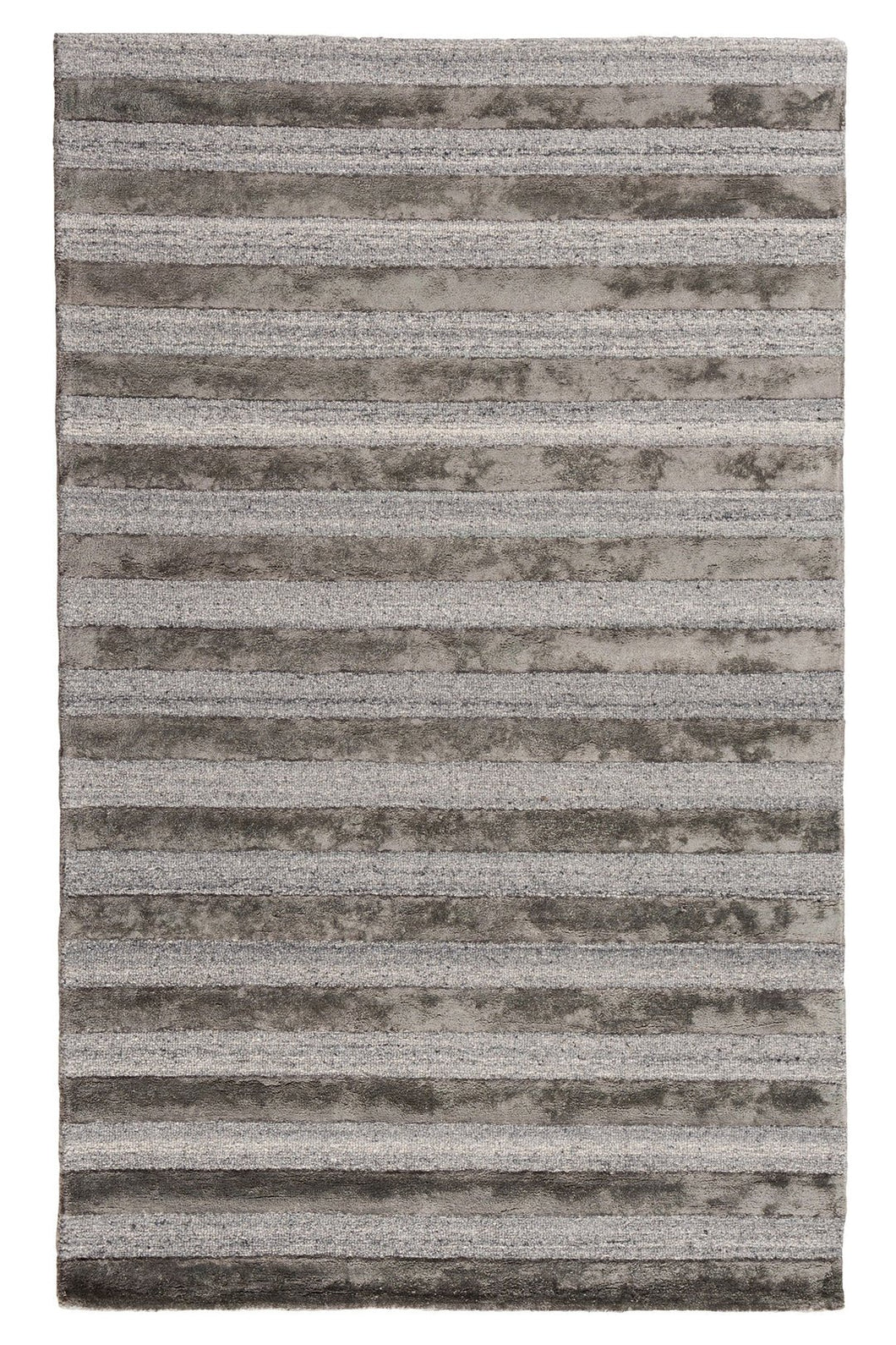 Shimmer Lines Rug 160x230 - Charcoal - Boho Bliss