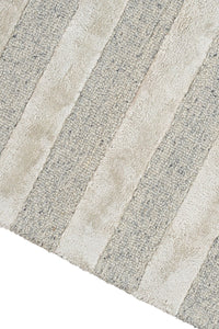 Shimmer Lines Rug 160x230 - Grey - Boho Bliss
