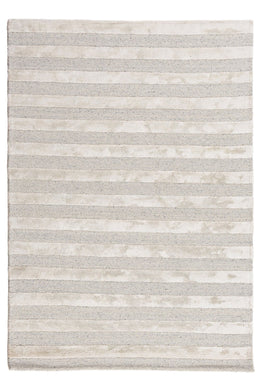 Shimmer Lines Rug 300x400 - Grey - Boho Bliss