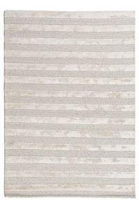Shimmer Lines Rug 300x400 - Grey - Boho Bliss