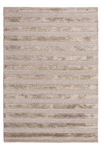 Shimmer Lines Rug 300x400 - Taupe - Boho Bliss