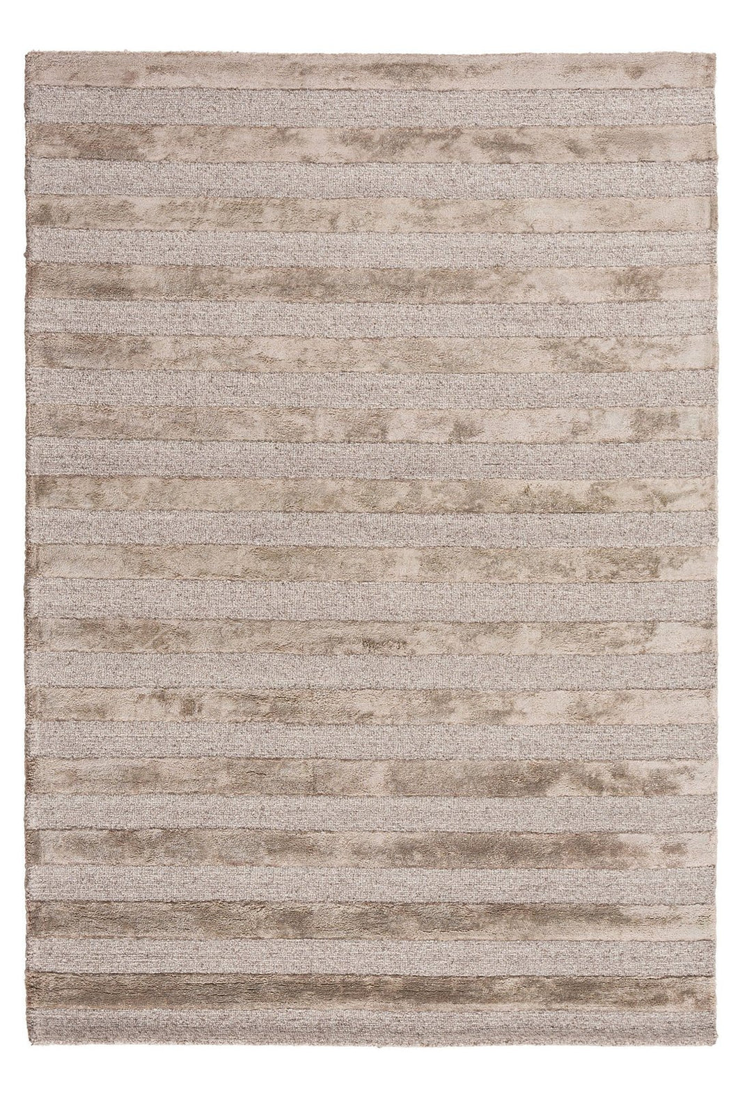 Shimmer Lines Rug 300x400 - Taupe - Boho Bliss
