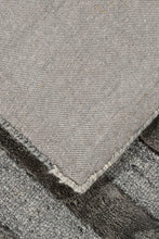 Load image into Gallery viewer, Shimmer Lines Rug 350x450 - Charcoal - Boho Bliss