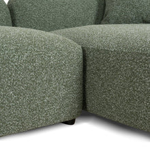 Load image into Gallery viewer, Solara 3 Seater Right Chaise Sofa - Amazon Green - Boho Bliss