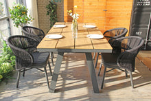 Load image into Gallery viewer, Solstice Outdoor Rect. Dining Table 1.8m - Charcoal - Boho Bliss
