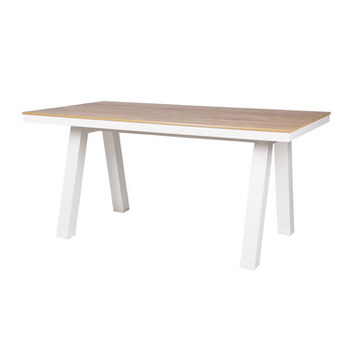 Solstice Outdoor Rect. Dining Table 1.8m - Sand White - Boho Bliss