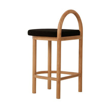 Load image into Gallery viewer, Sorrento Bar Stool - Black - Boho Bliss