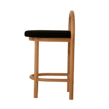 Load image into Gallery viewer, Sorrento Bar Stool - Black - Boho Bliss