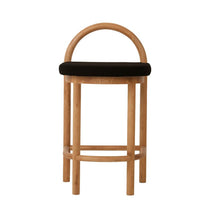 Load image into Gallery viewer, Sorrento Bar Stool - Black - Boho Bliss