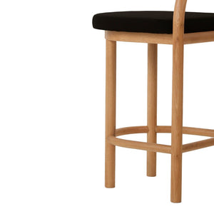 Sorrento Bar Stool - Black - Boho Bliss