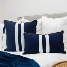 Load image into Gallery viewer, Sorrento Cushion Cover - Navy - Boho Bliss