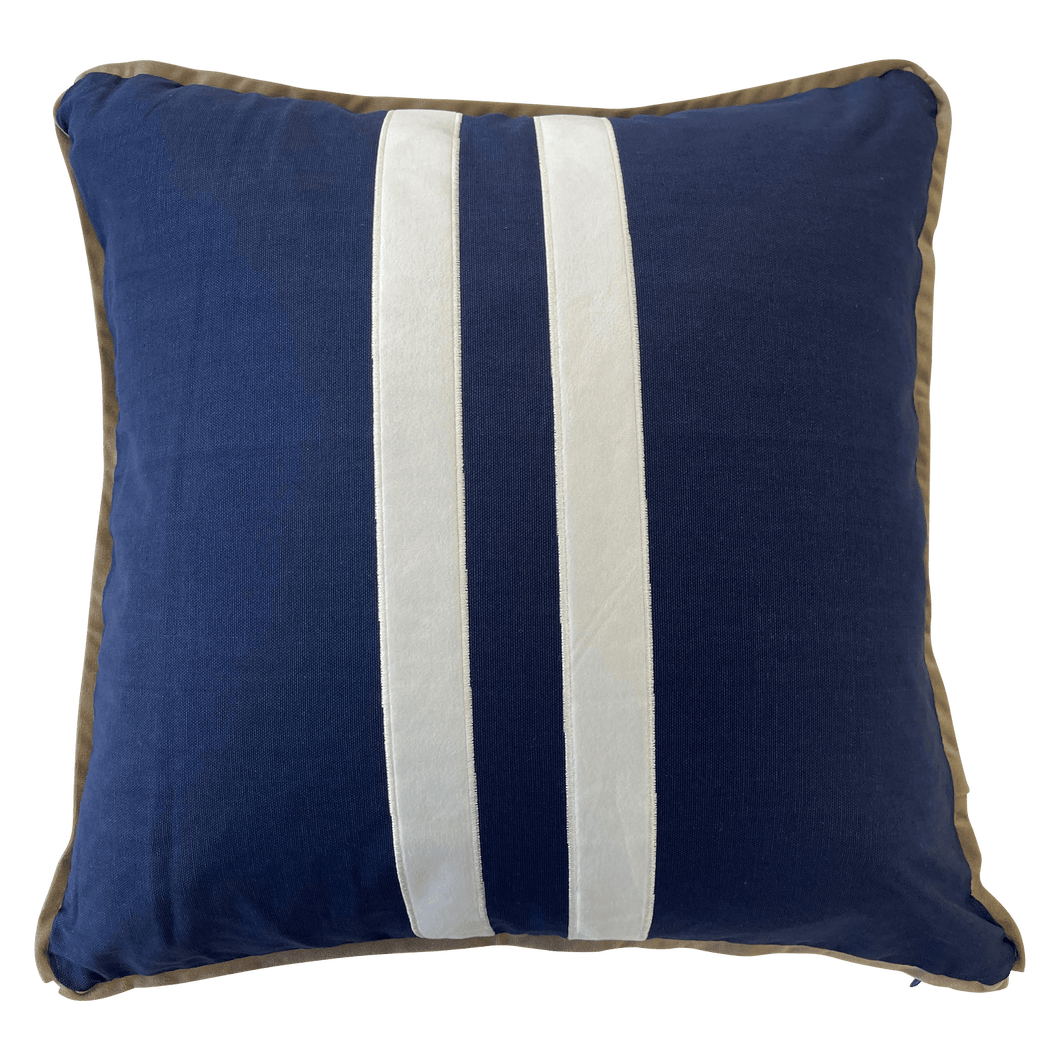 Sorrento Cushion Cover - Navy - Boho Bliss