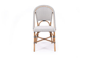 Sorrento Outdoor Side Chair - Black - Boho Bliss