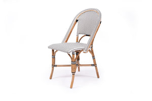 Sorrento Outdoor Side Chair - Black - Boho Bliss