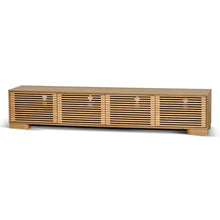Load image into Gallery viewer, Sundara Entertainment Unit 2.3m - Natural - Boho Bliss