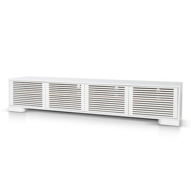 Sundara Entertainment Unit 2.3m - White - Boho Bliss
