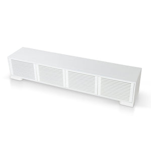 Sundara Entertainment Unit 2.3m - White - Boho Bliss