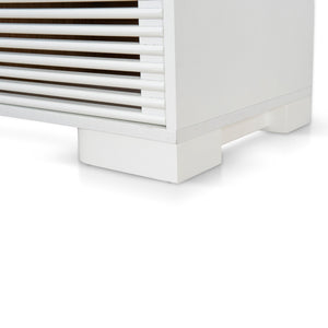 Sundara Entertainment Unit 2.3m - White - Boho Bliss