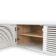 Load image into Gallery viewer, Sundara Entertainment Unit 2.3m - White - Boho Bliss