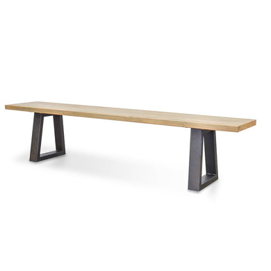 Tammi Reclaimed Elm Wood Bench 2m - Natural - Boho Bliss