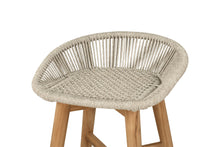 Load image into Gallery viewer, Taylor Outdoor Backless Bar Stool - Grey - Boho Bliss