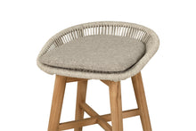 Load image into Gallery viewer, Taylor Outdoor Backless Bar Stool - Grey - Boho Bliss