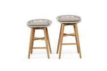 Load image into Gallery viewer, Taylor Outdoor Backless Bar Stool - Grey - Boho Bliss