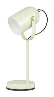 Tazza Table Lamp - Glossy Cream - Boho Bliss